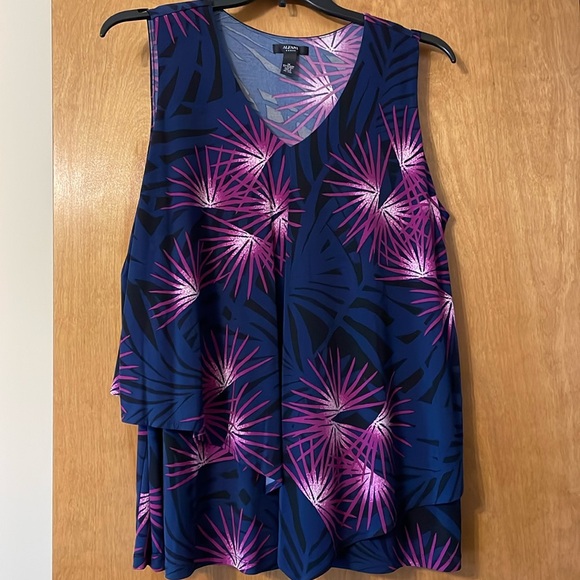 Alfani sleeveless blouse size 1X - Picture 1 of 2